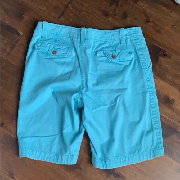 Aqua Blue dress shorts Size 34 - Picture 2 of 3